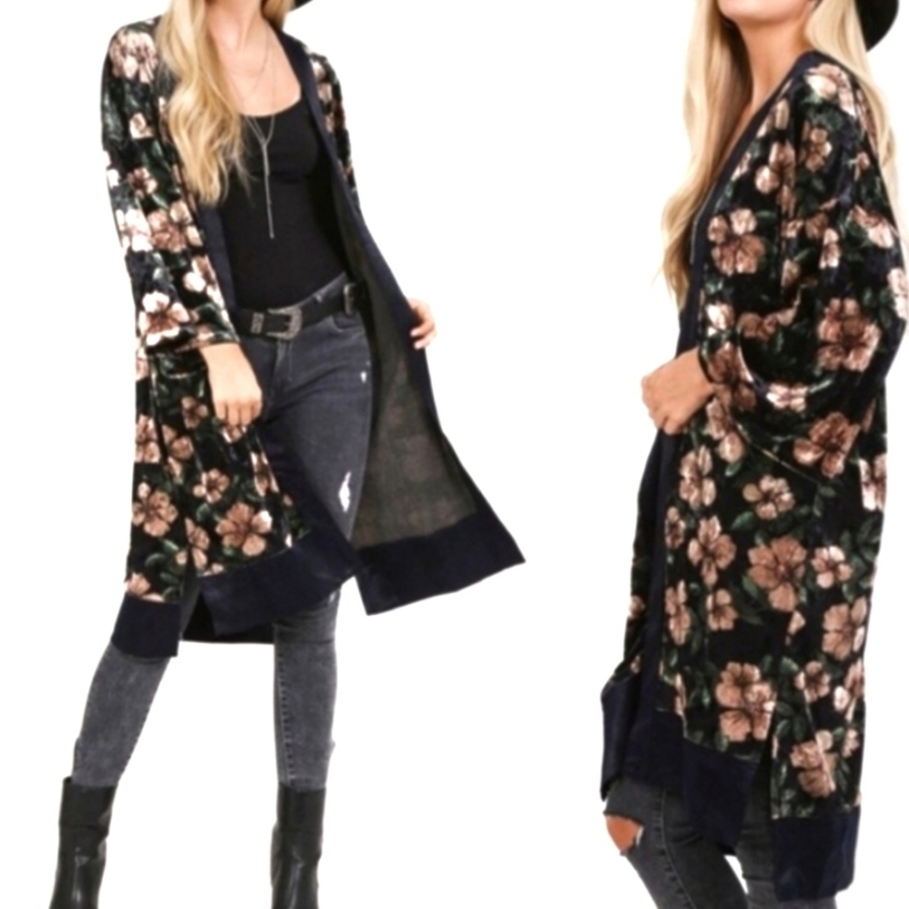 Boho floral kimonos...